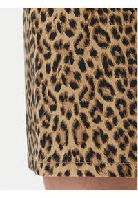 Vero Moda Spódnica mini Nelly 10329966 Brązowy Slim Fit. Kolor: brązowy. Materiał: bawełna #5