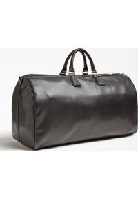 Guess, Dan, Synthetic Leather, Textile Bag, Weekend Bag, Black, For Men For Men