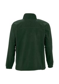SOL'S - Bluza Polarowa Unisex Dla Dorosłych North. Kolor: zielony. Materiał: polar. Sezon: zima