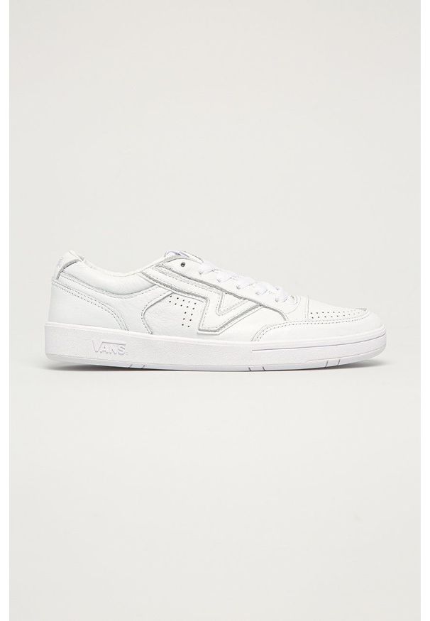 Vans - Buty Lowland CC. Nosek buta: okrągły. Zapięcie: sznurówki. Kolor: biały. Materiał: guma