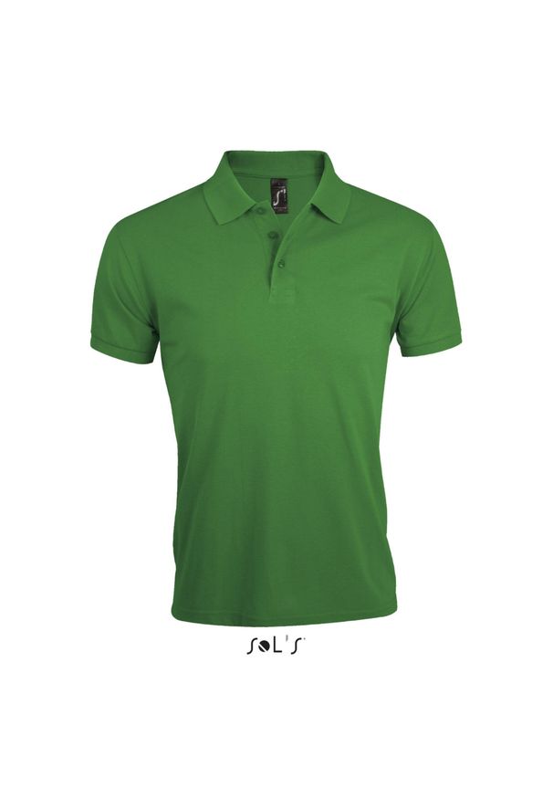 SOL'S - Polo Sol's Prime. Typ kołnierza: polo. Kolor: zielony. Materiał: bawełna, poliester