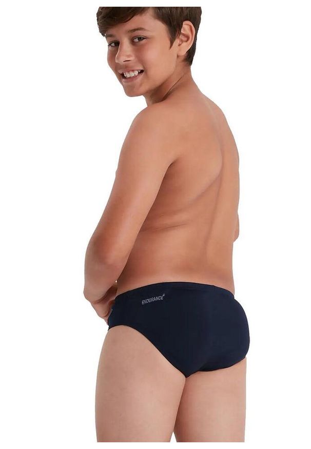 Slipy Speedo Boys Endurance+ – Granatowe – Rozmiar 15–16. Kolor: niebieski
