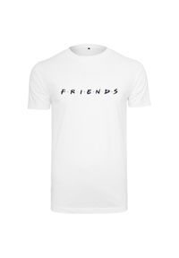 Urban Classics - Koszulka Urban Classic friend logo. Kolor: biały #1