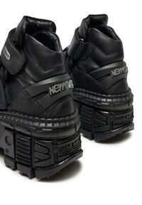 NEW ROCK Sneakersy M-WALL285-S2 Czarny. Kolor: czarny. Materiał: skóra #5