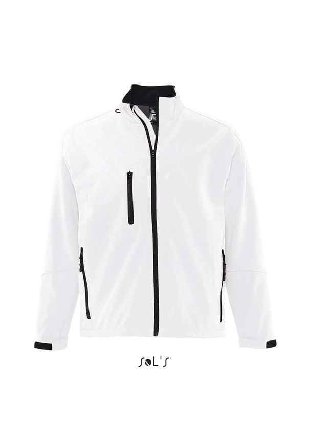 SOL'S - Windbreaker Sol's Relax. Kolor: biały