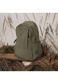 outhorn - Plecak miejski 25 l - oliwkowy/khaki. Kolor: oliwkowy, brązowy, wielokolorowy. Materiał: materiał, poliamid #8