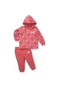 Dres dziecięcy Puma Minicats. Kolor: czarny. Materiał: dresówka