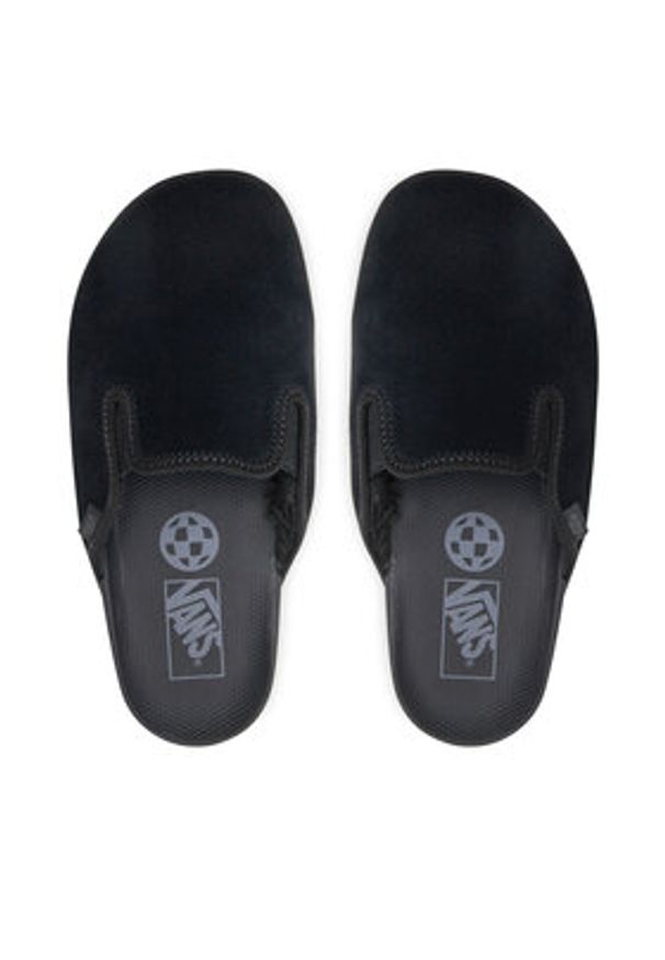 Vans Klapki MTE Harbour Mule VR3 VN000CW3BLK1 Czarny. Kolor: czarny. Materiał: zamsz, skóra
