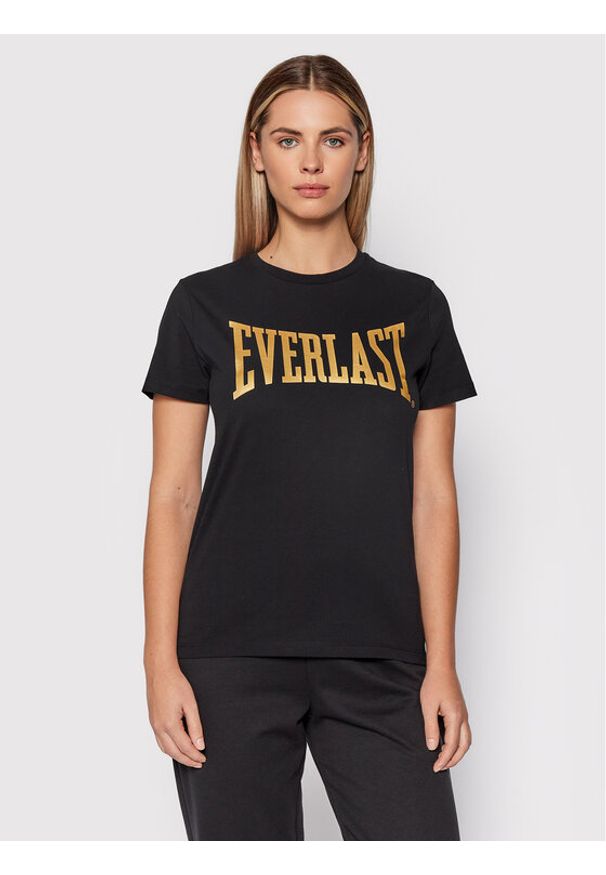 EVERLAST - Everlast T-Shirt Lawrence 2 848330-50 Czarny Regular Fit. Kolor: czarny. Materiał: bawełna