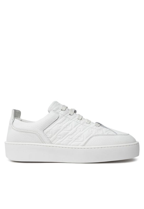 Emporio Armani Sneakersy X3X207 XR234 00001 Biały. Kolor: biały. Materiał: skóra