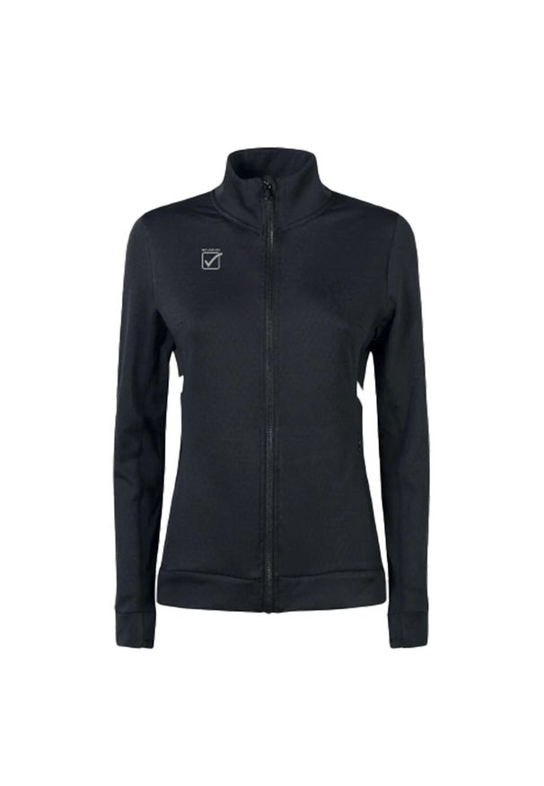 Bluza damska Givova. Kolor: czarny. Materiał: tkanina, poliester, elastan