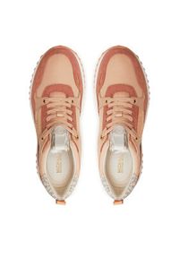 MICHAEL Michael Kors Sneakersy Theo Trainer 43T4THFS1D Pomarańczowy. Kolor: pomarańczowy. Materiał: skóra #6