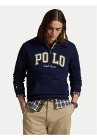 Polo Ralph Lauren Bluza 710981150002 Granatowy Regular Fit. Typ kołnierza: polo. Kolor: niebieski. Materiał: bawełna