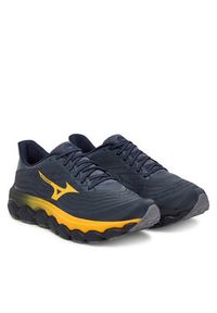 Mizuno Buty do biegania Wave Horizon 8 J1GC2526 Czarny. Kolor: czarny. Materiał: materiał. Model: Mizuno Wave #3
