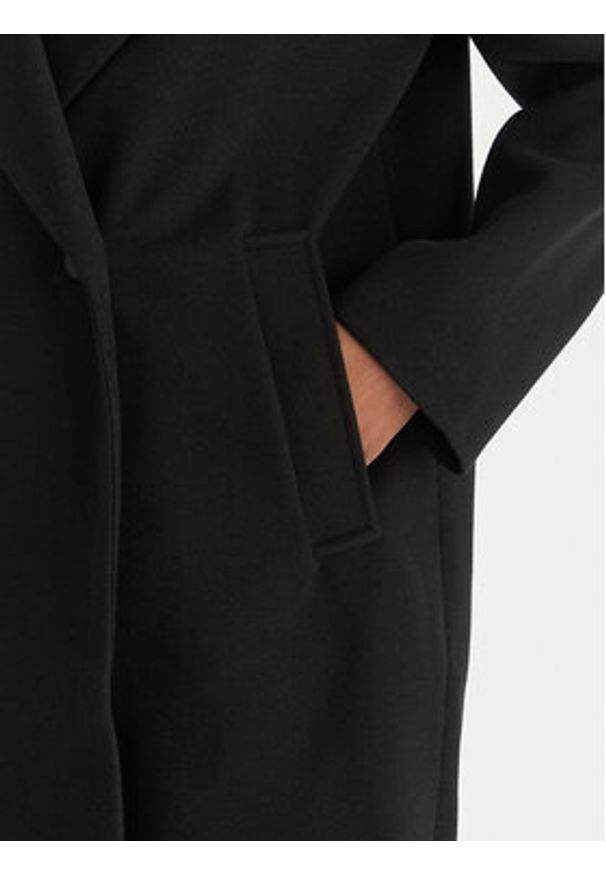 Vero Moda Płaszcz przejściowy Grace 10332379 Czarny Regular Fit. Kolor: czarny. Materiał: syntetyk