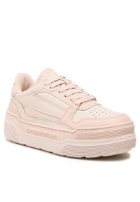 EA7 Emporio Armani Sneakersy X7X010 XK334 S505 Różowy. Kolor: różowy. Materiał: skóra
