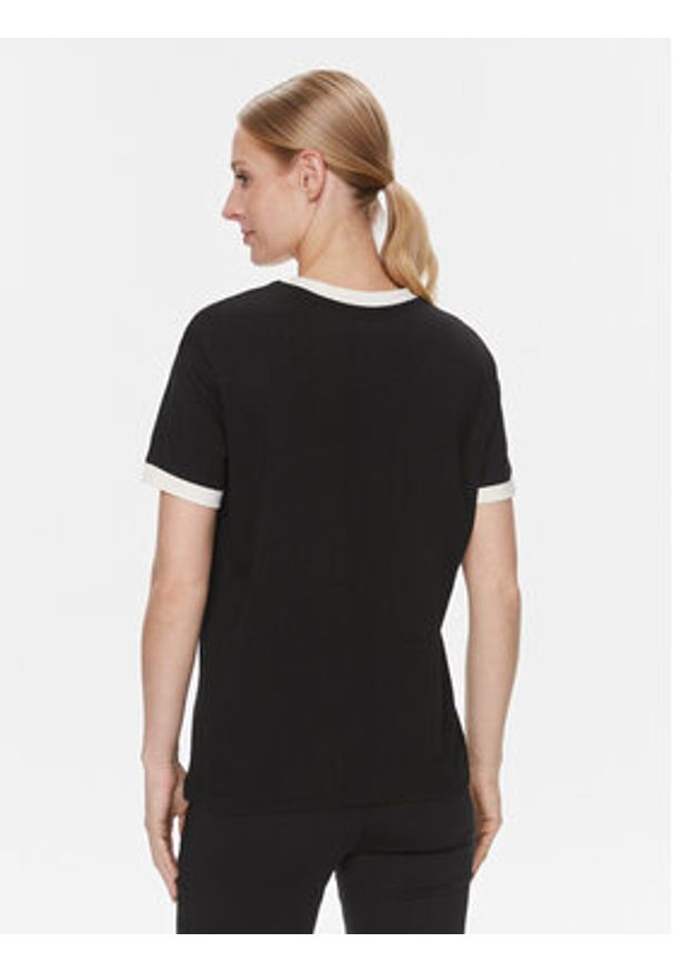 Guess T-Shirt Caryl V4RI04 K8FQ4 Czarny Regular Fit. Kolor: czarny. Materiał: bawełna