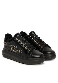 Karl Lagerfeld - KARL LAGERFELD Sneakersy KL67511 Czarny. Kolor: czarny. Materiał: skóra #6