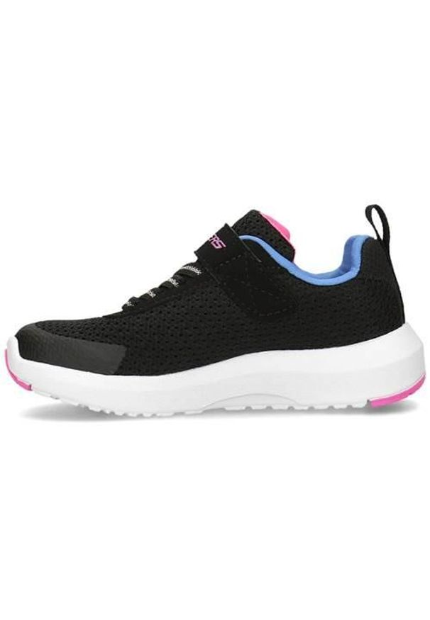 skechers - Buty do chodzenia dla dzieci Skechers Hop N Hike. Zapięcie: rzepy. Kolor: czarny. Materiał: materiał. Szerokość cholewki: normalna. Sport: turystyka piesza