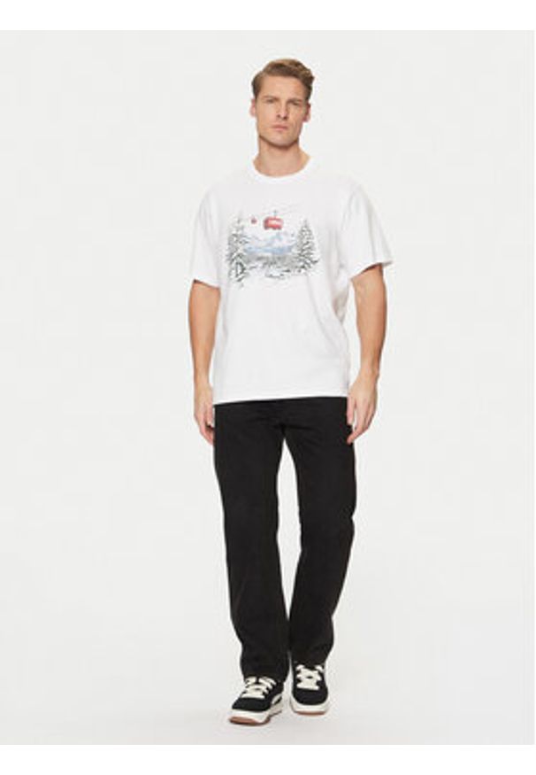 Levi's® T-Shirt Graphic 16143-1515 Biały Relaxed Fit. Kolor: biały. Materiał: bawełna