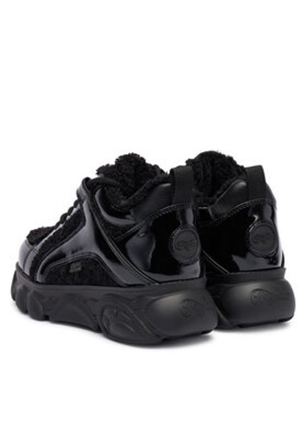 Buffalo Sneakersy Cld Corin Warm 1636532 Czarny. Kolor: czarny. Materiał: skóra