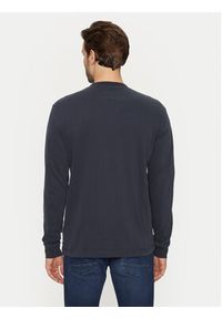 Marc O'Polo Longsleeve 429 2042 52184 Granatowy Regular Fit. Typ kołnierza: polo. Kolor: niebieski. Materiał: bawełna. Długość rękawa: długi rękaw #5