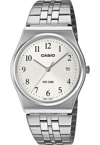 Zegarek Casio Zegarek męski Casio MTP-B145D-7BVEF srebrny. Kolor: srebrny #1
