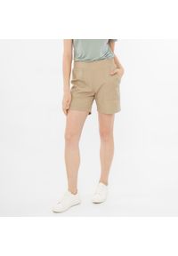 Viking - Spodenki damskie VIKING Banao Shorts Lady Bamboo. Kolor: beżowy. Sport: turystyka piesza #1