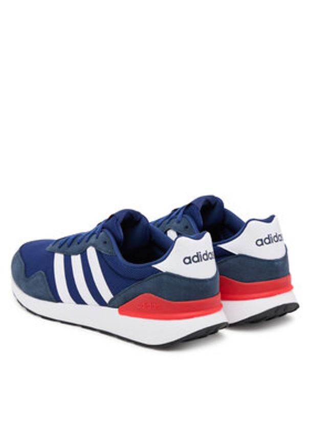 Adidas - adidas Sneakersy Run 60s 4.0 JR6620 Granatowy. Kolor: niebieski. Materiał: materiał. Sport: bieganie