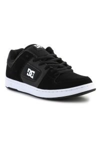 Buty DC Shoes Menteca 4 M ADYS100765-BKW czarne. Okazja: na co dzień. Kolor: czarny. Materiał: guma, materiał. Sport: skateboard #1