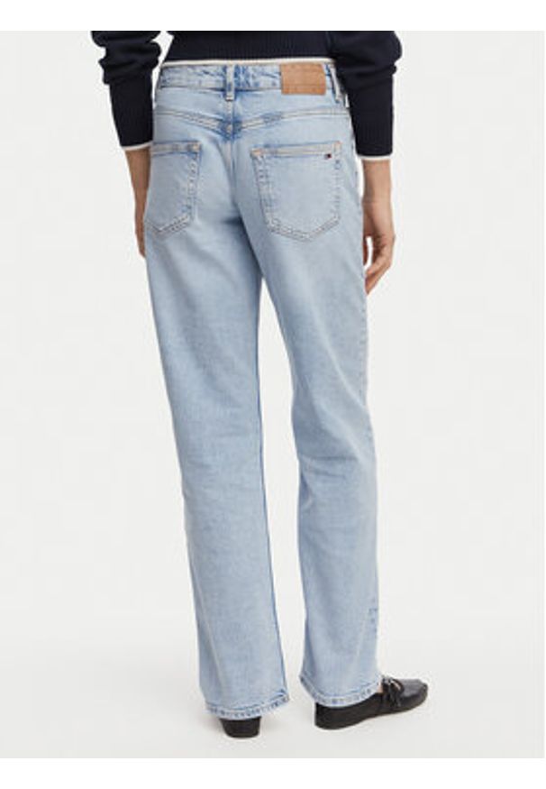 Tommy Jeans Jeansy DW0DW23047 Niebieski jasny Straight Fit. Kolor: niebieski