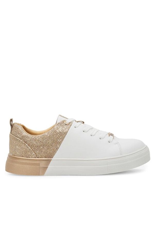 DeeZee Sneakersy WS2158-07 Biały. Kolor: biały. Materiał: skóra