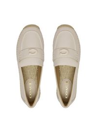 Coach Espadryle Camilla CR045 Écru. Materiał: skóra #6