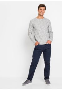 bonprix - Shirt z długim rękawem (2 szt.). Kolor: niebieski. Długość rękawa: długi rękaw. Długość: długie. Wzór: aplikacja