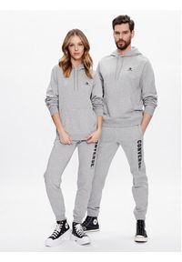 Converse Spodnie dresowe Unisex 10025410-A03 Szary Standard Fit. Kolor: szary. Materiał: bawełna, dresówka #5
