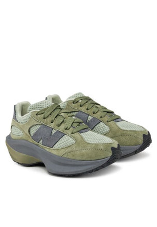 New Balance Sneakersy UWRPDHSD Khaki. Kolor: brązowy. Materiał: skóra, zamsz