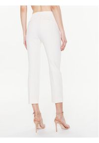 Weekend Max Mara Spodnie materiałowe Rana 2351310137 Écru Slim Fit. Materiał: materiał, syntetyk