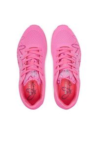 skechers - Skechers Sneakersy Uno - Spread the Love 155507/HTPK Różowy. Kolor: różowy. Materiał: skóra #2