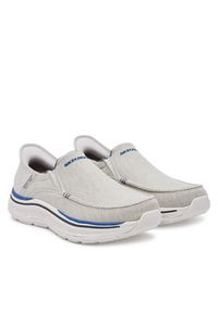 skechers - Skechers Sneakersy Remaxed-Fenick 204839/GRY Szary. Kolor: szary. Materiał: materiał #6