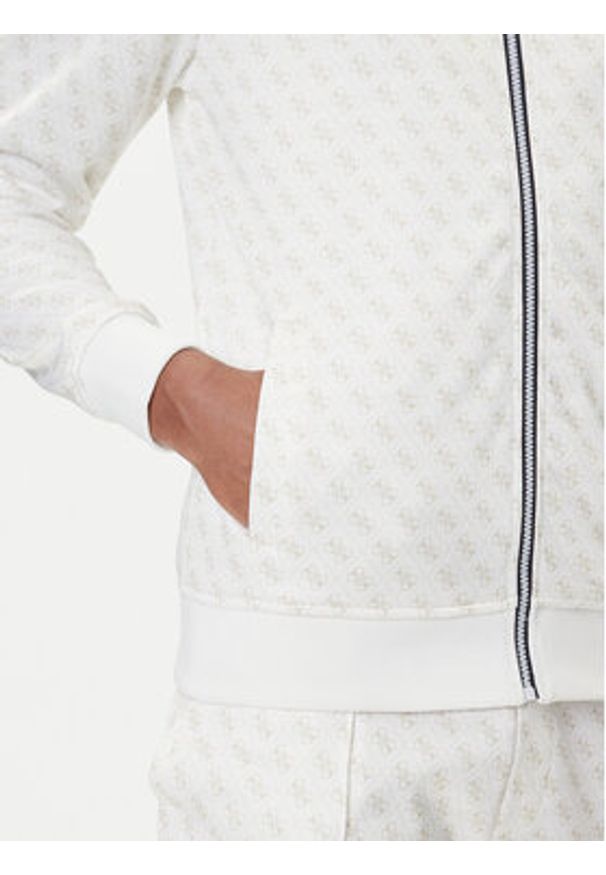 Guess Bluza Z2BQ06 K7122 Biały Regular Fit. Kolor: biały. Materiał: syntetyk
