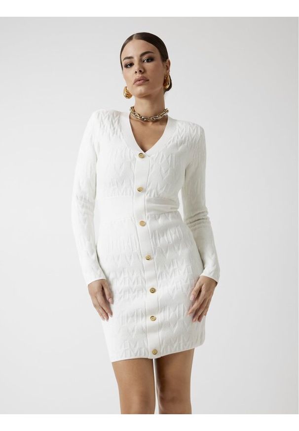 Marciano Guess Sukienka 178904 Beżowy Classic Fit. Kolor: beżowy