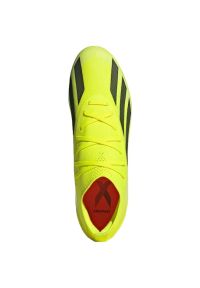 Adidas - Buty piłkarskie adidas X Crazyfast Pro Fg M IG0601 żółte. Kolor: żółty. Materiał: materiał. Szerokość cholewki: normalna. Sport: piłka nożna