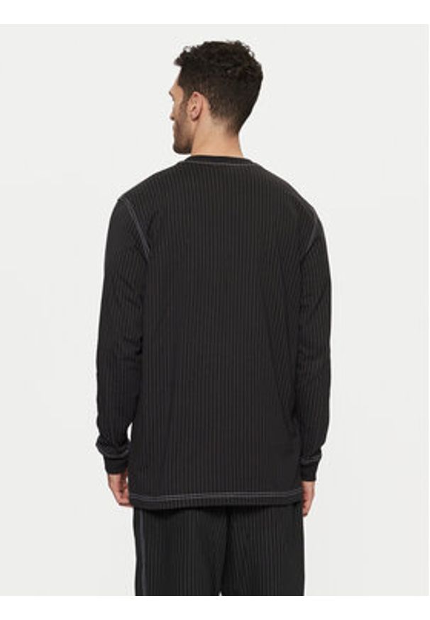 Adidas - adidas Longsleeve Wabash JP4479 Czarny Loose Fit. Kolor: czarny. Materiał: bawełna. Długość rękawa: długi rękaw