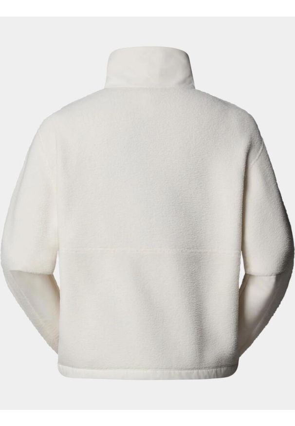 Sweter Damski The North Face W Yumiori Off Peak. Kolor: biały. Materiał: polar. Sport: turystyka piesza