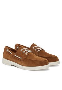 Karl Lagerfeld - KARL LAGERFELD Półbuty Kori KL21422 Brązowy. Kolor: brązowy. Materiał: skóra, zamsz #6