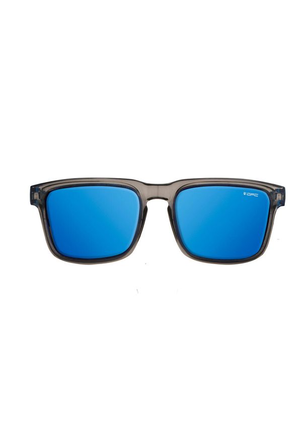 OPC - Okulary przeciwsłoneczne unisex Lifestyle California + Etui. Kolor: czarny, niebieski, wielokolorowy. Sport: turystyka piesza