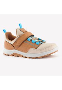 quechua - Buty turystyczne dla dzieci Quechua NH500 niskie. Kolor: wielokolorowy, beżowy, brązowy. Materiał: materiał, syntetyk, tkanina. Sport: turystyka piesza