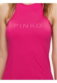 Pinko Sukienka letnia Blonde 101036 A0S4 Różowy Slim Fit. Kolor: różowy. Materiał: syntetyk. Sezon: lato