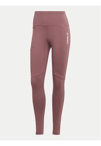 Adidas - adidas Legginsy Terrex Multi IP6882 Różowy Slim Fit. Kolor: różowy. Materiał: syntetyk #8