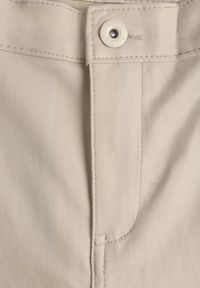 Renee - Jasnobeżowe Spodnie z Ekoskóry o Fasonie Skinny Sonowa. Stan: podwyższony. Kolor: beżowy #8